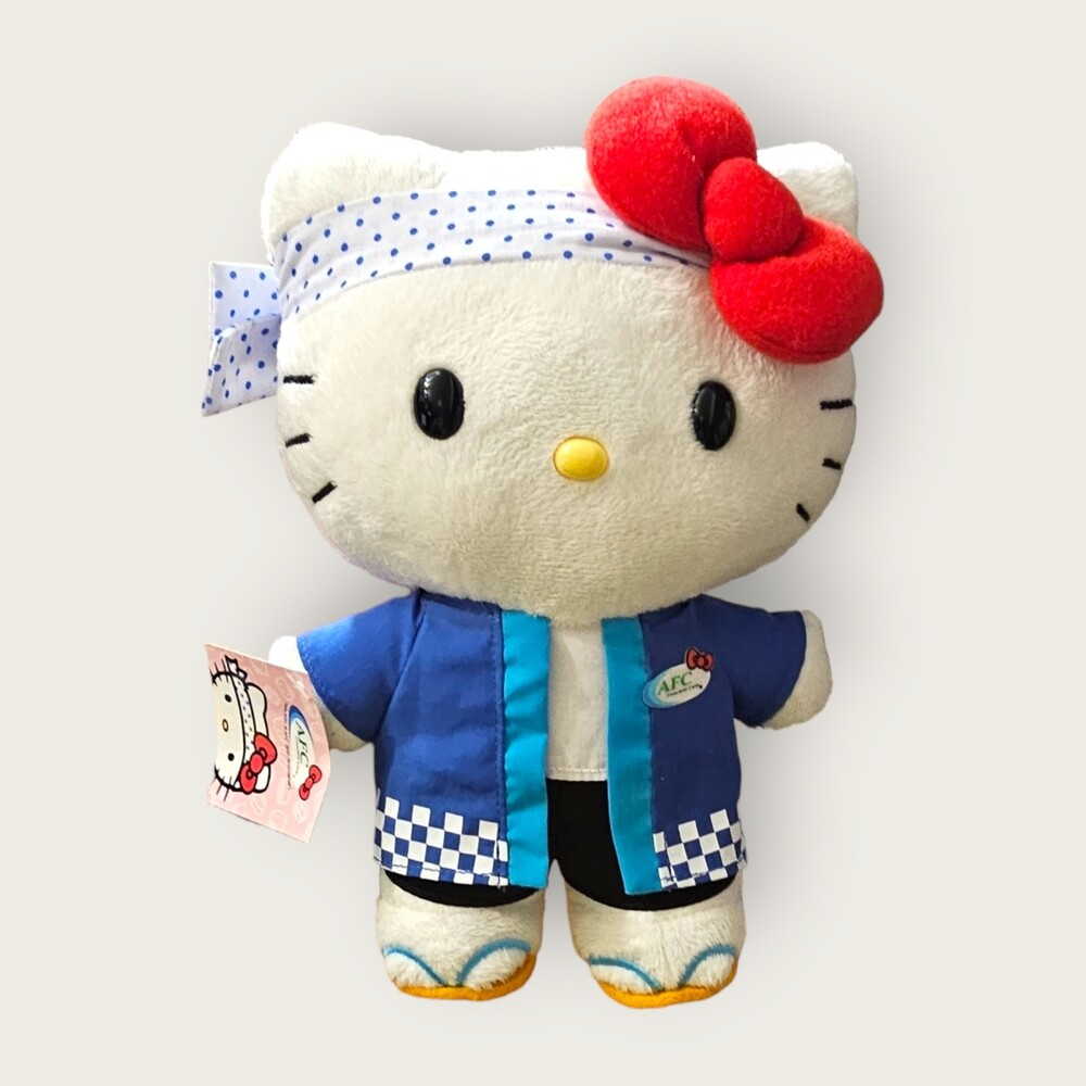 Hello Kitty AFC 30th Anniversary plush
